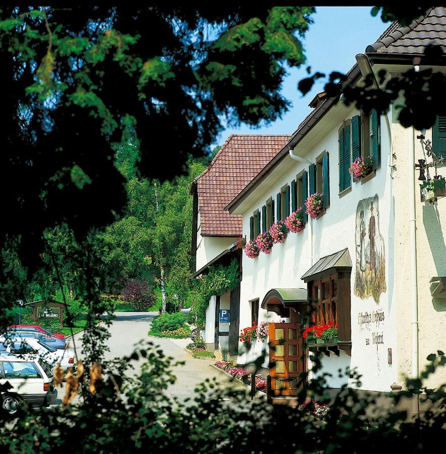Hotel Garni Zur Weserei Kandern Exterior foto